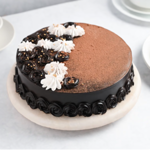 Divine Truffle Chocolate Cake